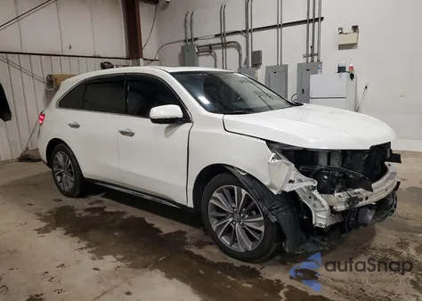 2018 Acura Mdx Technology из США, поврежденный, VIN 5J8YD4H55JL019613